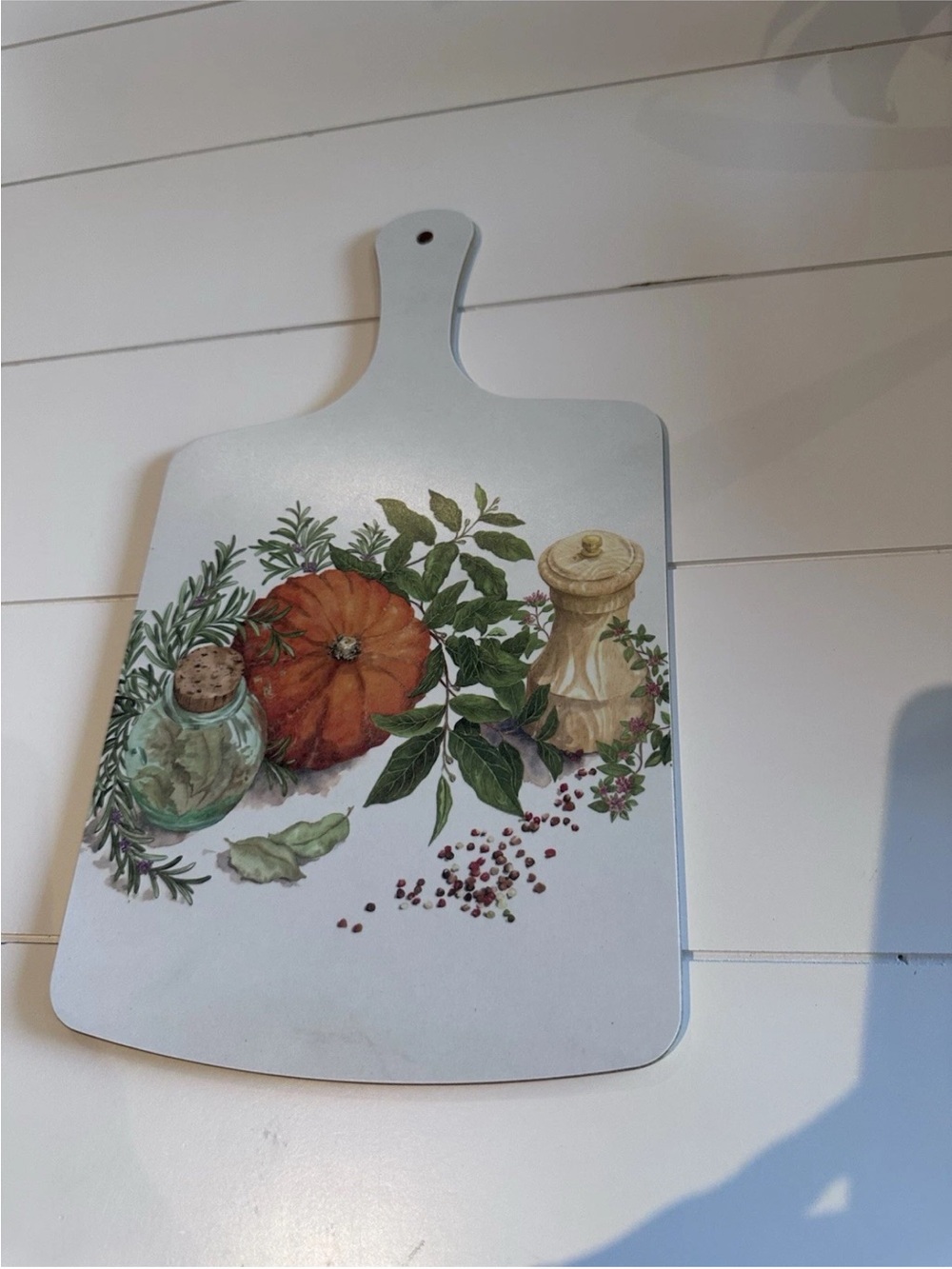 Jason Melamine Collection Wall Hanging Chopping/Cutting Board-Floral pattern